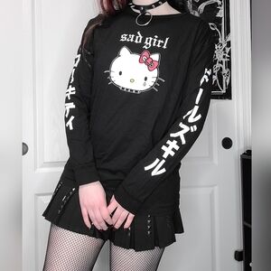 Hello Kitty x Dollskill Sad Grls Club long sleeve🎀